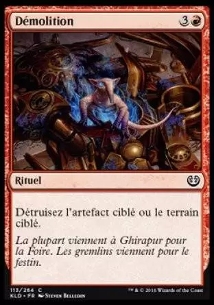 Kaladesh - Démolition