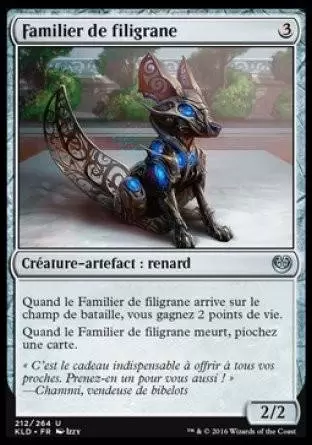 Kaladesh - Familier de filigrane