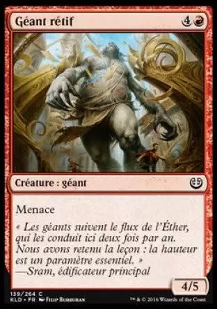 Kaladesh - Géant rétif
