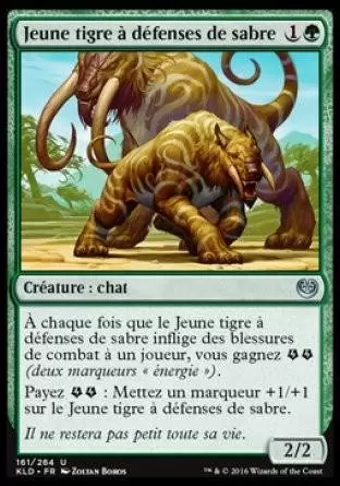Kaladesh - Jeune tigre à défenses de sabre
