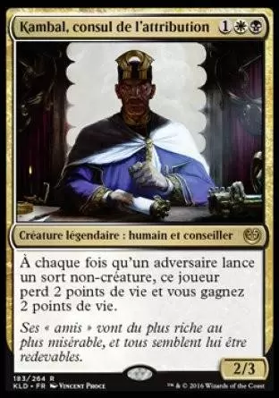 Kaladesh - Kambal, consul de l\'attribution