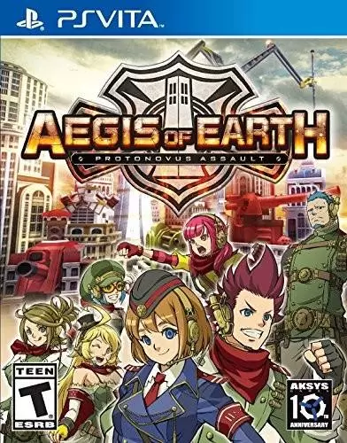 PS Vita Games - Aegis of Earth Protonovus Assault