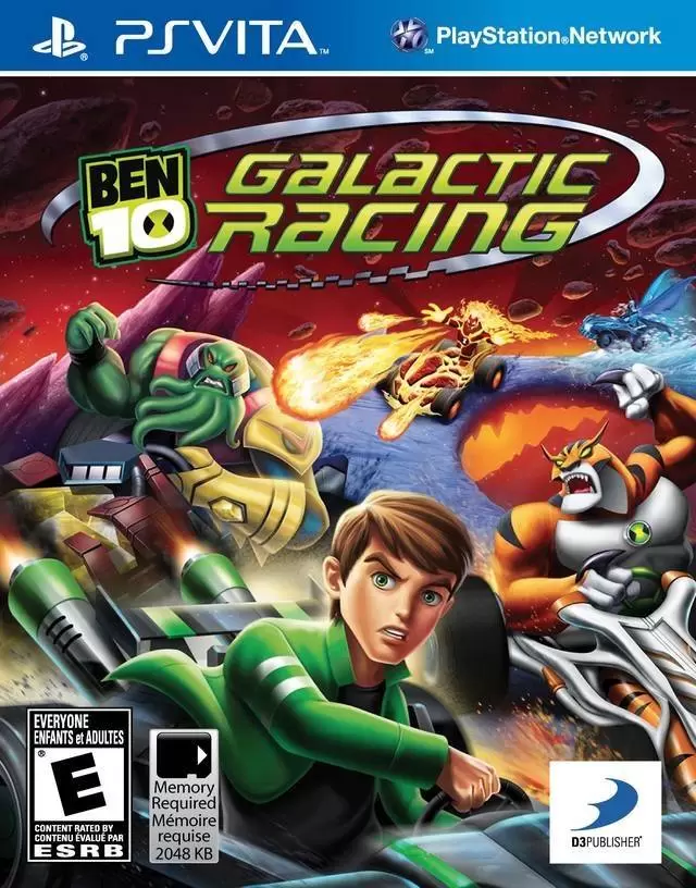 PS Vita Games - Ben 10: Galactic Racing