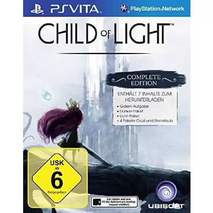 Jeux PS VITA - Child of Light