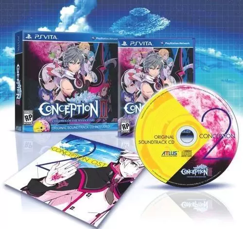 PS Vita Games - Conception II: Children Of The Seven Stars Limited Edition