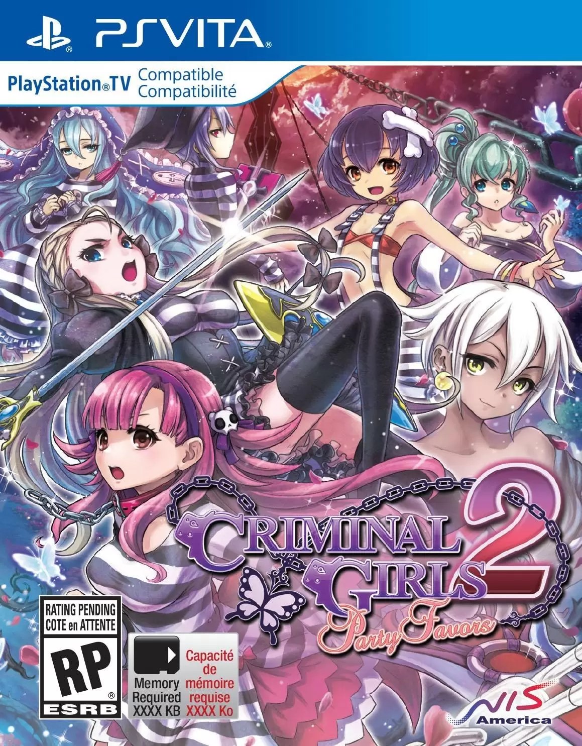 PS Vita Games - Criminal Girls 2: Party Favors
