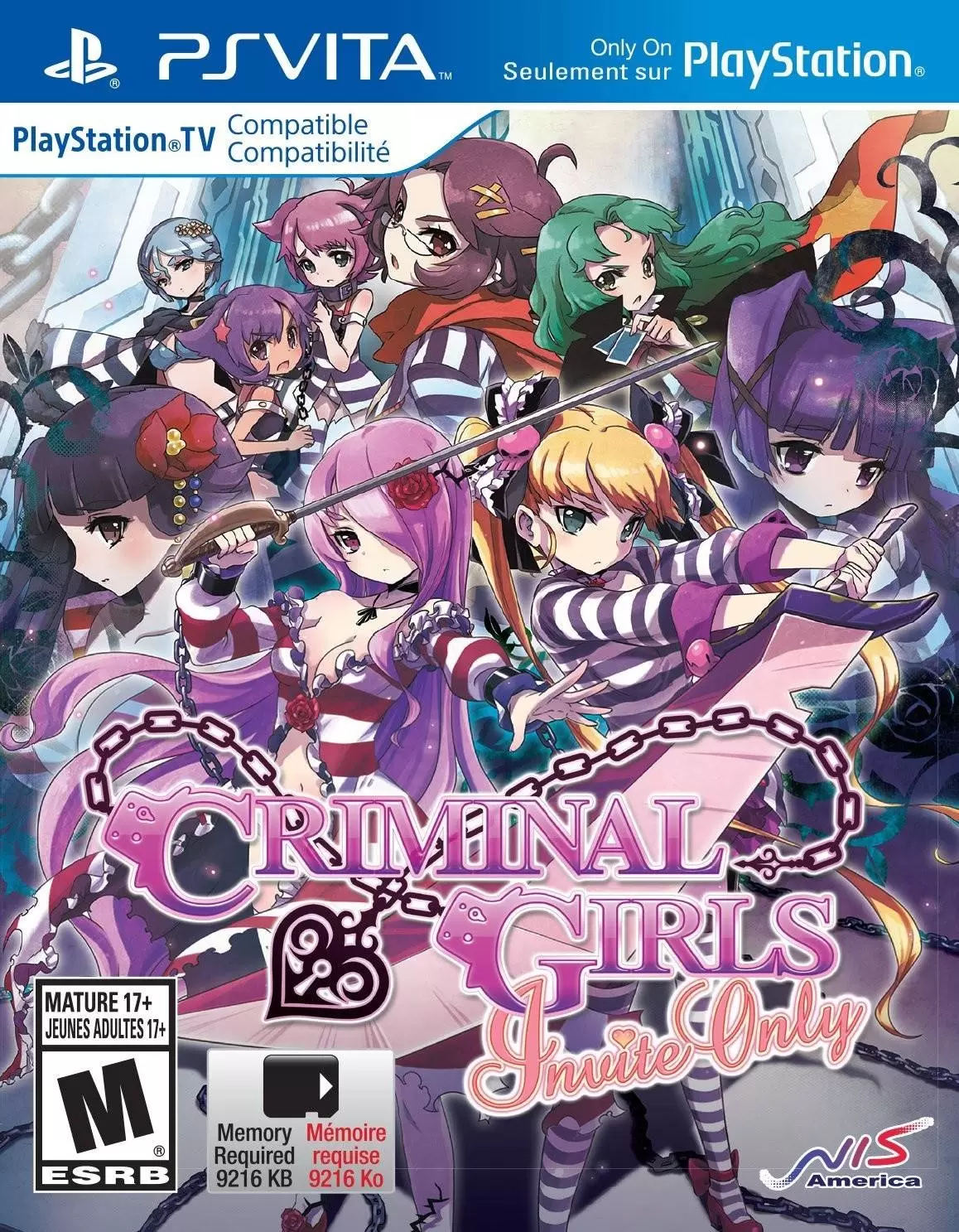 PS Vita Games - Criminal Girls: Invite Only