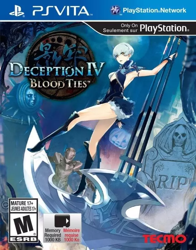 PS Vita Games - Deception IV: Blood Ties