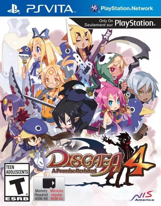 PS Vita Games - Disgaea 4: A Promise Revisited