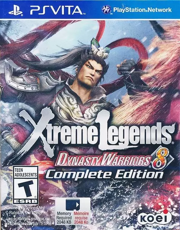 PS Vita Games - Dynasty Warriors 8: Xtreme Legends Complete Edition