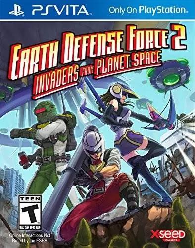 Jeux PS VITA - Earth Defense Force 2: Invaders from Planet Space