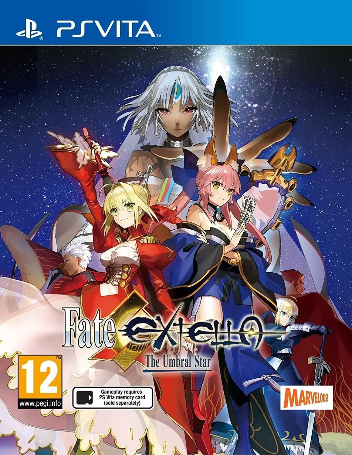 Jeux PS VITA - Fate/Extella: The Umbral Star!