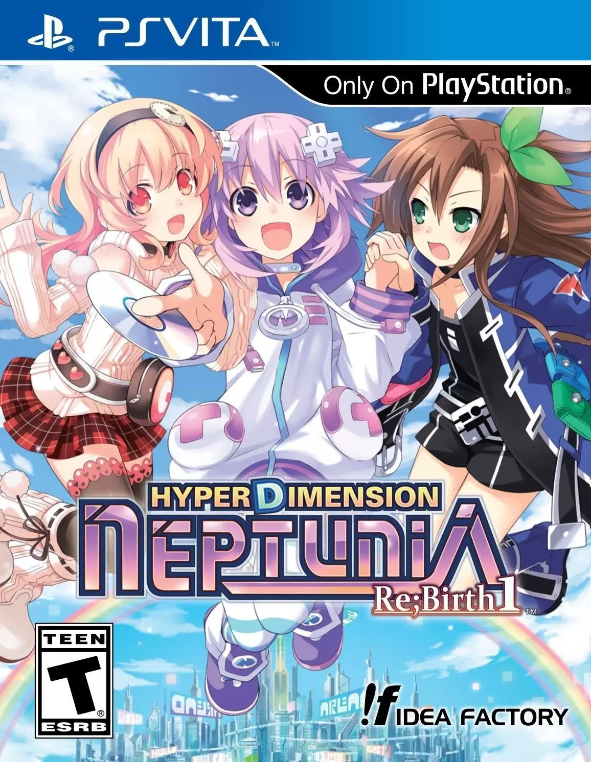 PS Vita Games - Hyperdimension Neptunia ReBirth 1
