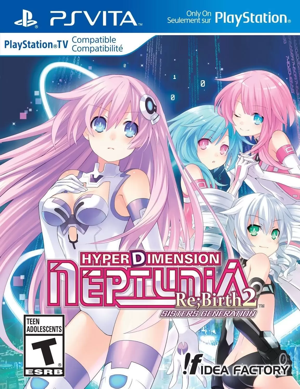 PS Vita Games - Hyperdimension Neptunia ReBirth 2: Sisters Generation
