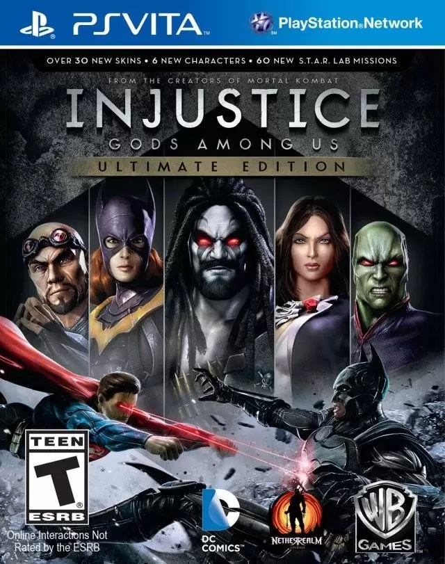 PS Vita Games - Injustice: Gods Among Us - Ultimate Edition
