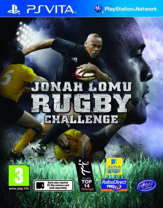 PS Vita Games - Jonah Lomu Rugby Challenge