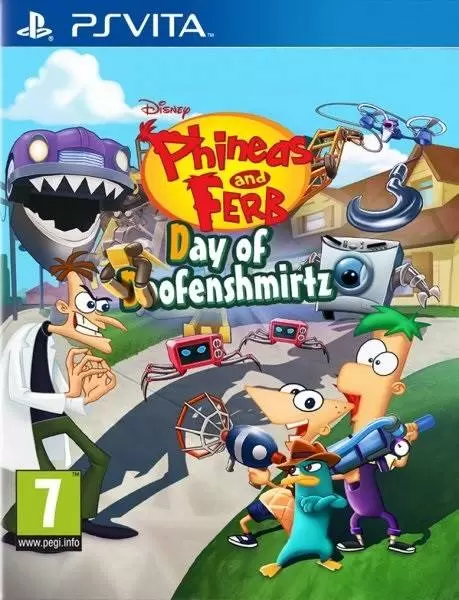 Jeux PS VITA - Phineas & Ferb: Day of Doofensmirtz