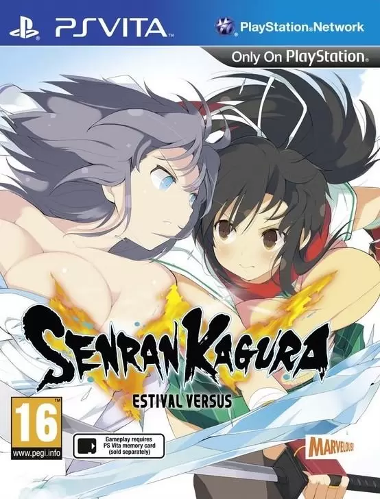 PS Vita Games - Senran Kagura: Estival Versus