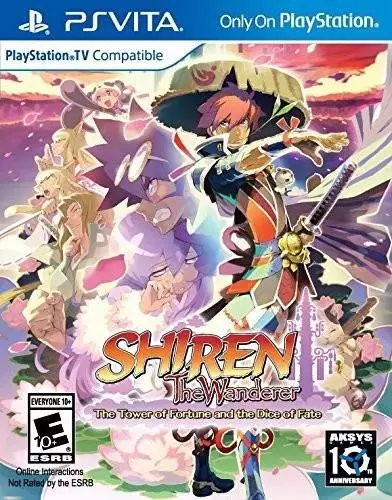 PS Vita Games - Shiren The Wanderer: The Tower of Fortune and the Dice of Fate