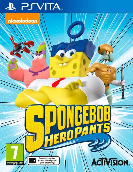 PS Vita Games - SpongeBob HeroPants