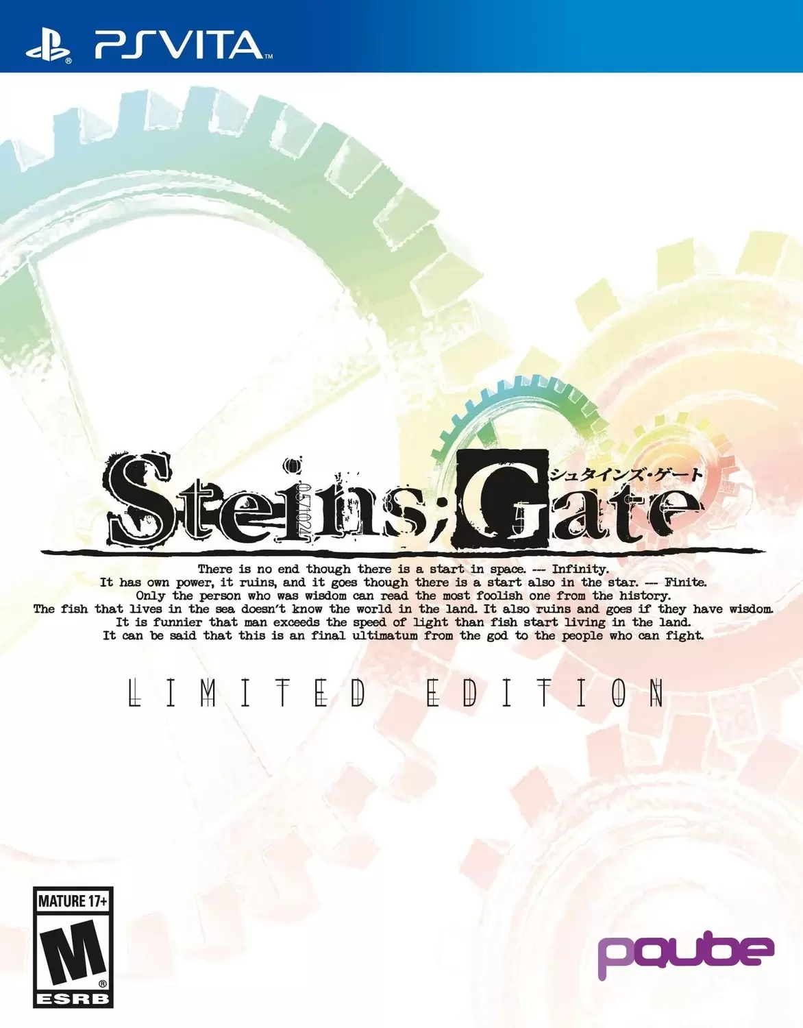 PS Vita Games - SteinsGate Limited Edition