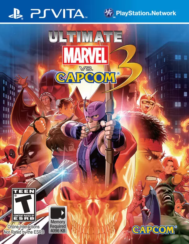 PS Vita Games - Ultimate Marvel Vs. Capcom 3