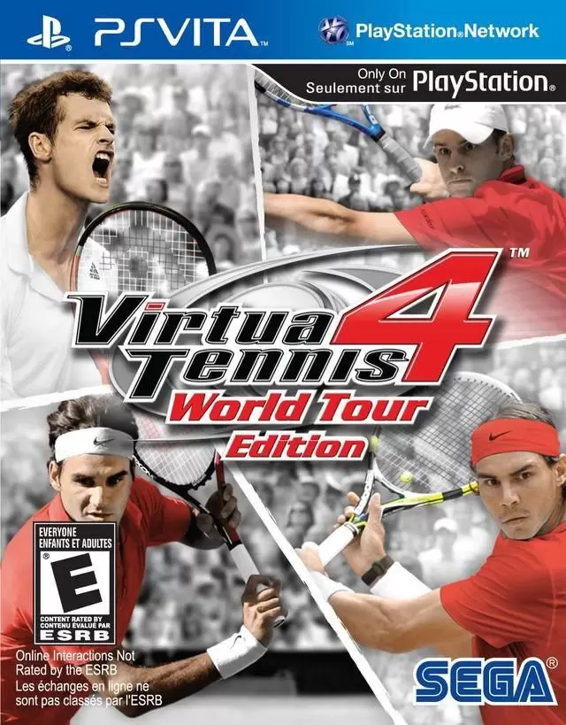 PS Vita Games - Virtua Tennis 4: World Tour Edition