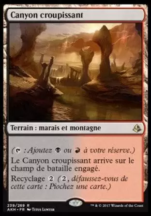 Amonkhet - Canyon croupissant