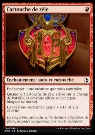 Amonkhet - Cartouche de zèle