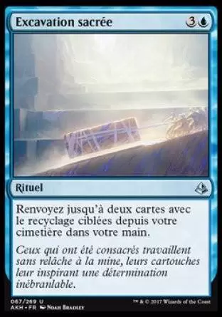 Amonkhet - Excavation sacrée