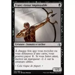 Franc-tireur impitoyable
