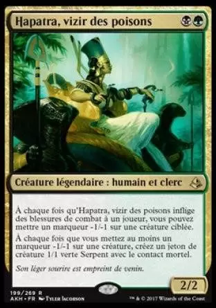 Amonkhet - Hapatra, vizir des poisons
