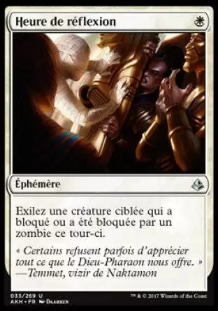 Amonkhet - Heure de réflexion