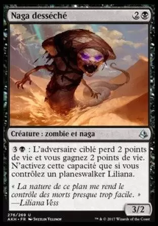 Amonkhet - Naga desséché