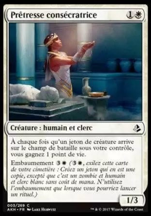 Amonkhet - Prêtresse consécratrice
