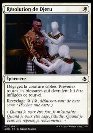 Amonkhet - Résolution de Djeru