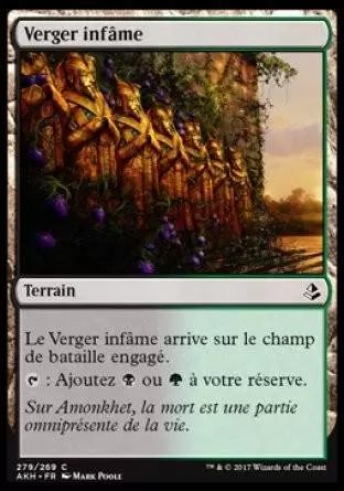 Amonkhet - Verger infâme