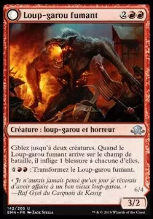 La Lune Hermétique - Loup-garou fumant