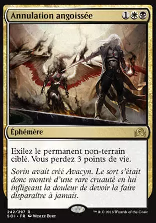 Ténèbres sur Innistrad - Annulation angoissée