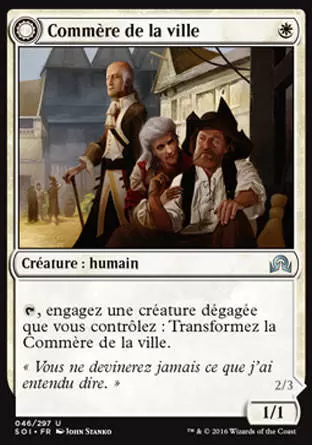 Ténèbres sur Innistrad - Commère de la ville