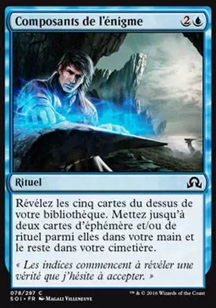 Ténèbres sur Innistrad - Composants de l\'énigme