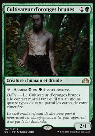 Ténèbres sur Innistrad - Cultivateur d\'oronges brunes