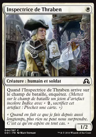 Ténèbres sur Innistrad - Inspectrice de Thraben
