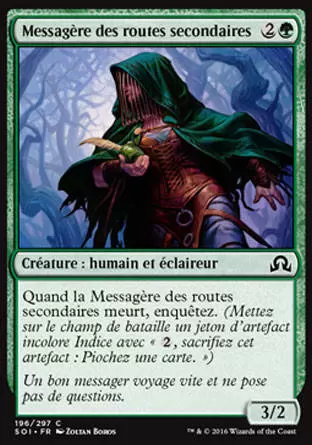 Ténèbres sur Innistrad - Messagère des routes secondaires