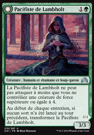 Ténèbres sur Innistrad - Pacifiste de Lambholt