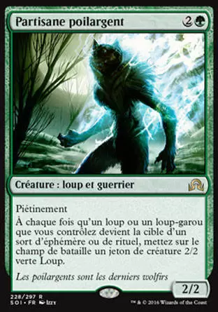 Ténèbres sur Innistrad - Partisane poilargent