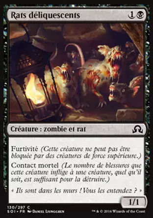 Ténèbres sur Innistrad - Rats déliquescents