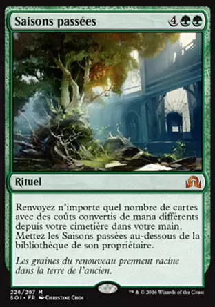 Ténèbres sur Innistrad - Saisons passées