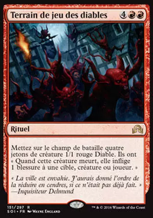 Ténèbres sur Innistrad - Terrain de jeu des diables