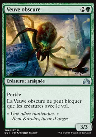 Ténèbres sur Innistrad - Veuve obscure